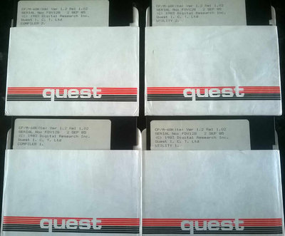 Quest M68K CP/M Disks