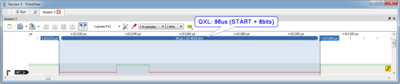 QXL NET frame timing