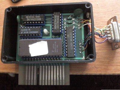 ICE ROM Unit with Atari Mouse Interface connections